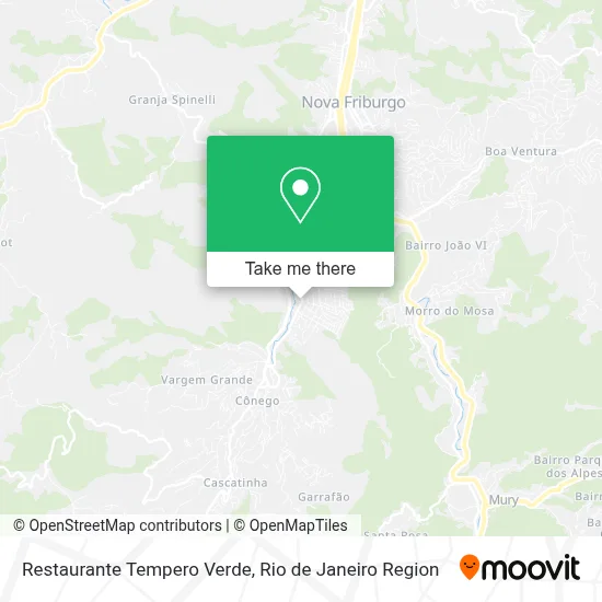 Restaurante Tempero Verde map