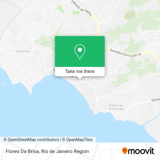 Flores Da Brisa map