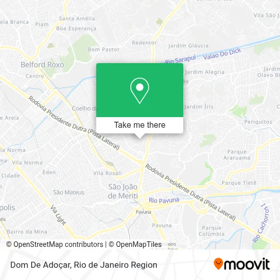 Dom De Adoçar map