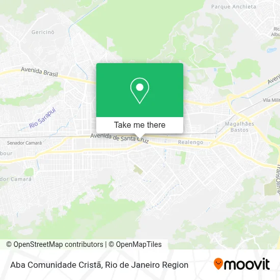 Aba Comunidade Cristã map