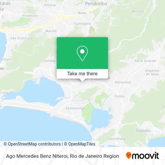 Ago Mercedes Benz Niteroi map