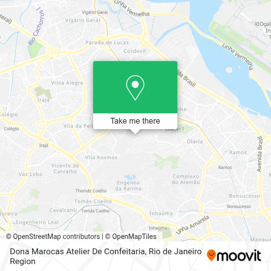 Dona Marocas Atelier De Confeitaria map