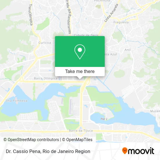 Dr. Cassio Pena map
