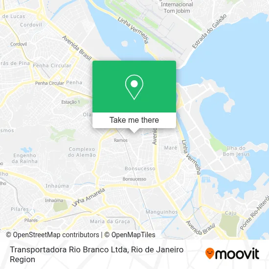 Transportadora Rio Branco Ltda map