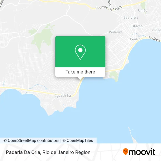 Padaria Da Orla map