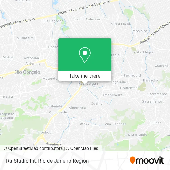 Ra Studio Fit map