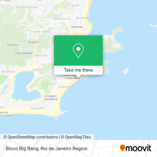 Bloco Big Bang map