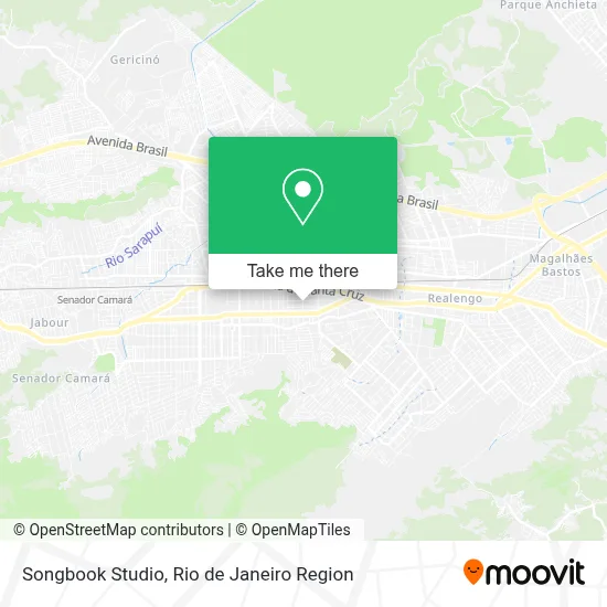 Songbook Studio map
