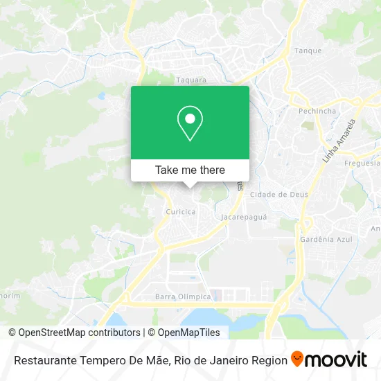 Restaurante Tempero De Mãe map