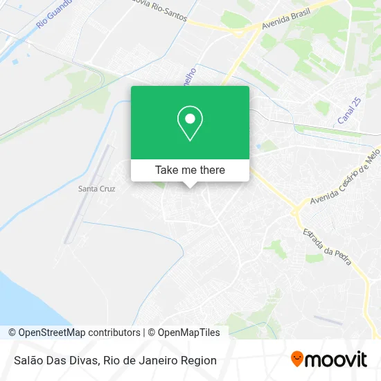 Salão Das Divas map