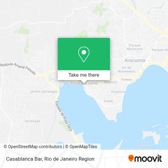 Bar Casablanca map