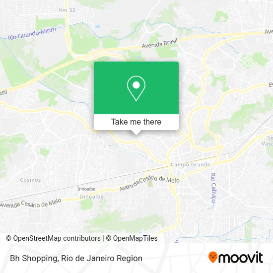 Bh Shopping map
