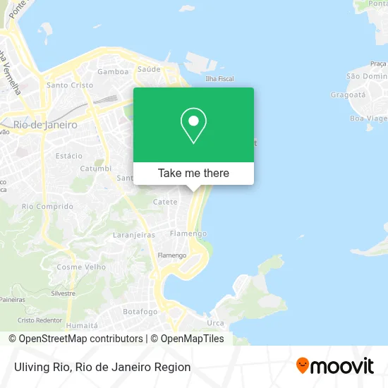 Uliving Rio map