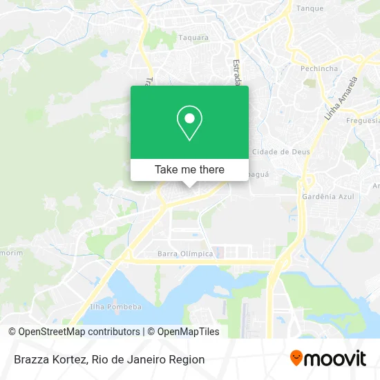 Brazza Kortez map
