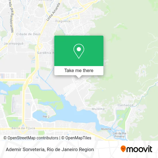 Ademir Sorveteria map