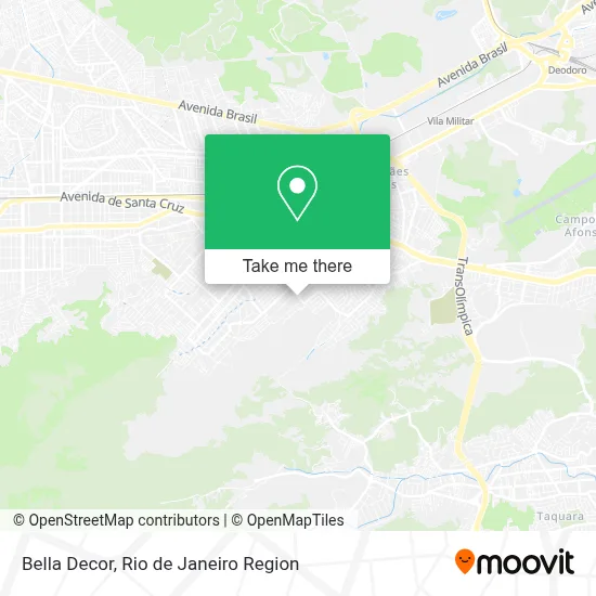Bella Decor map
