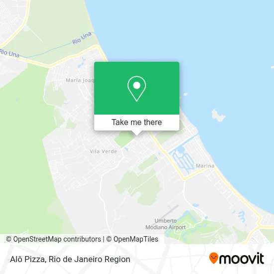 Alô Pizza map