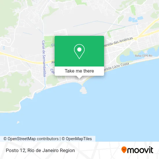 Posto 12 map