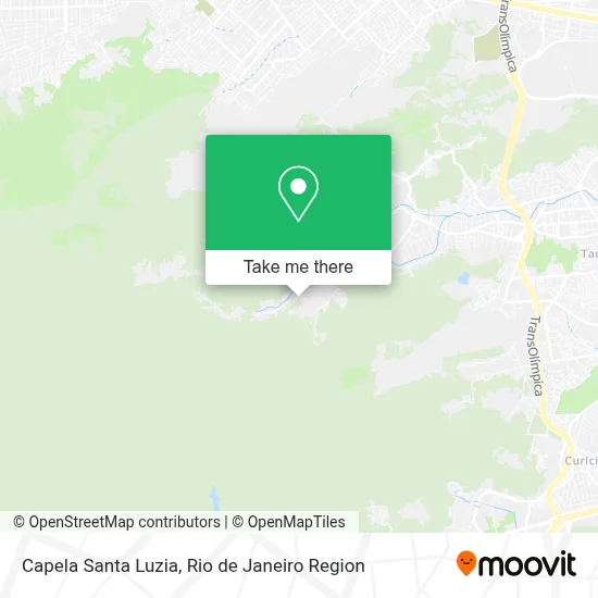 Capela Santa Luzia map