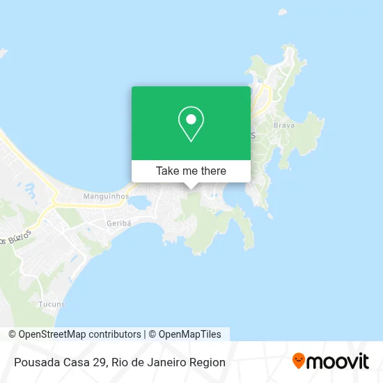 Pousada Casa 29 map