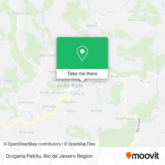Drogaria Patrilu map