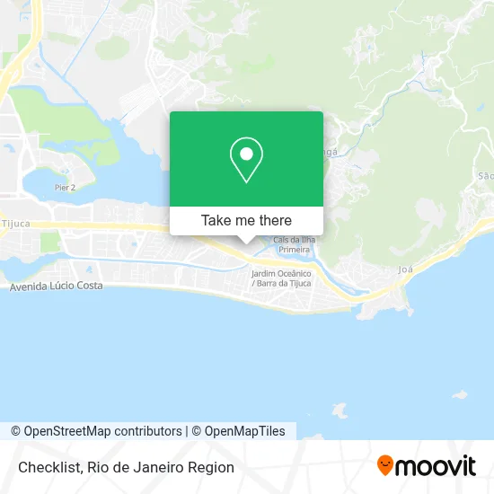 Checklist map