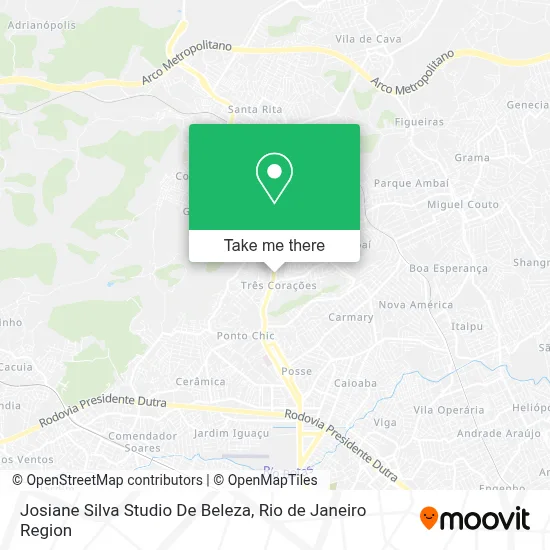 Josiane Silva Studio De Beleza map