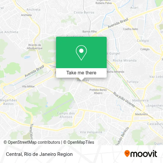 Central map