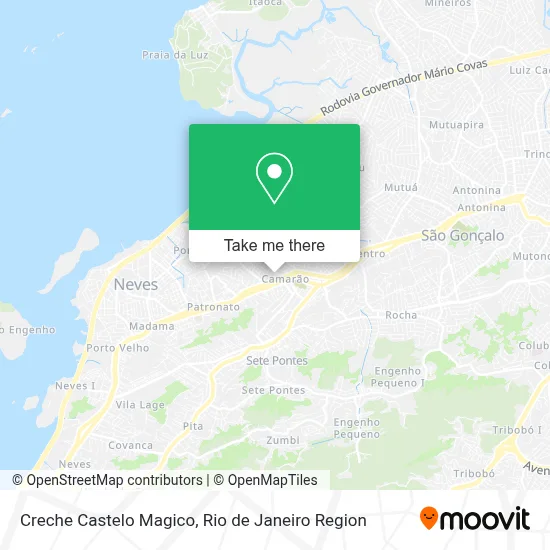 Creche Castelo Magico map