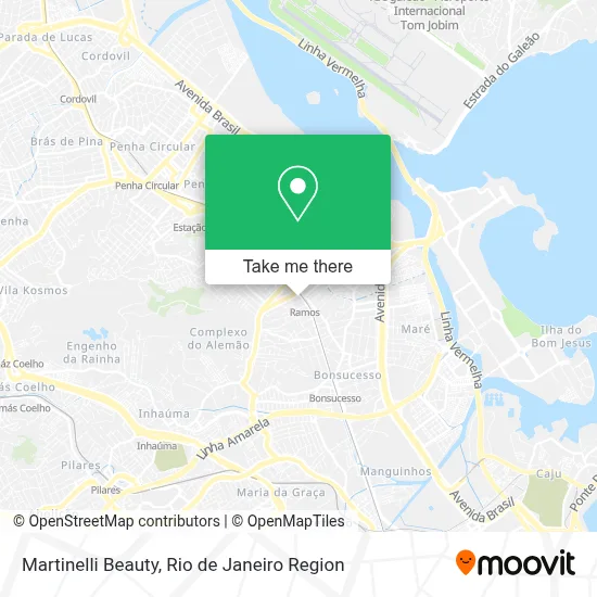 Martinelli Beauty map