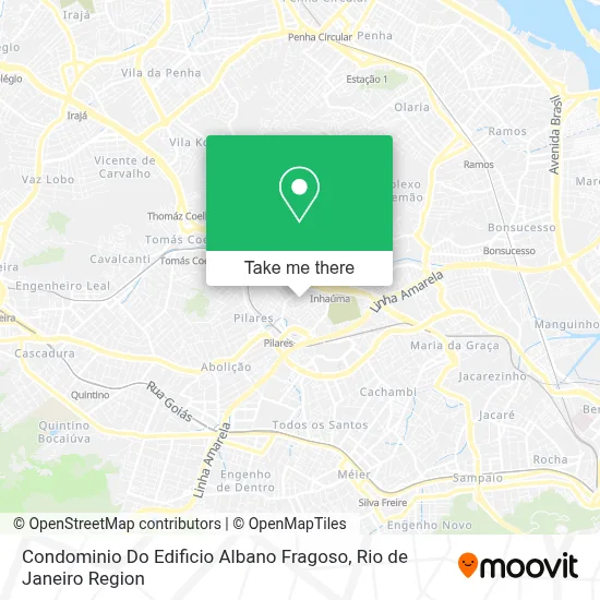 Condominio Do Edificio Albano Fragoso map