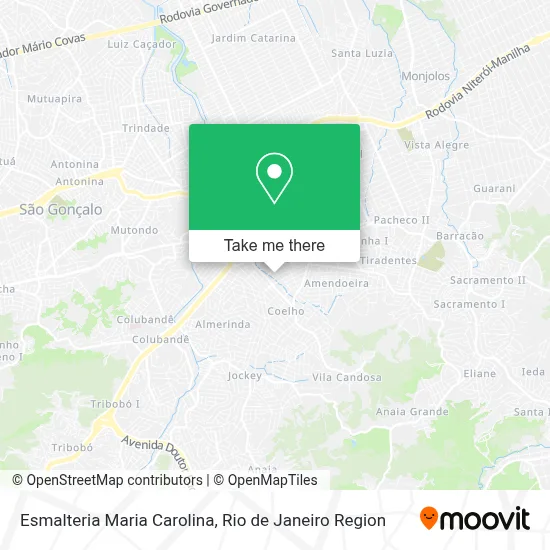 Esmalteria Maria Carolina map