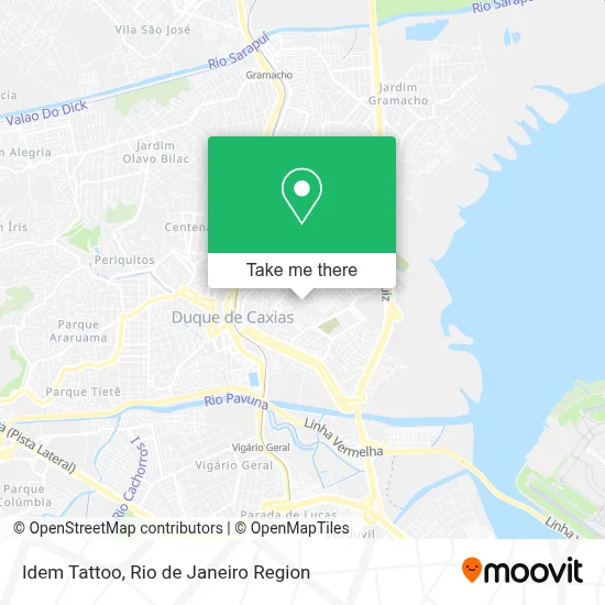Idem Tattoo map