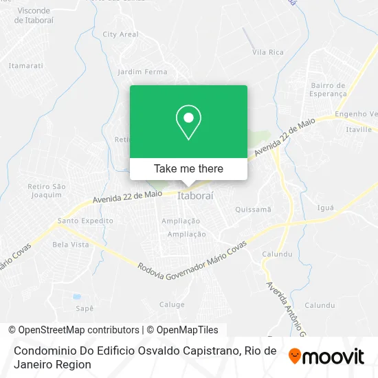 Condominio Do Edificio Osvaldo Capistrano map