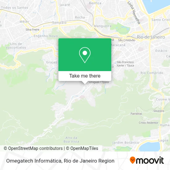 Omegatech Informática map
