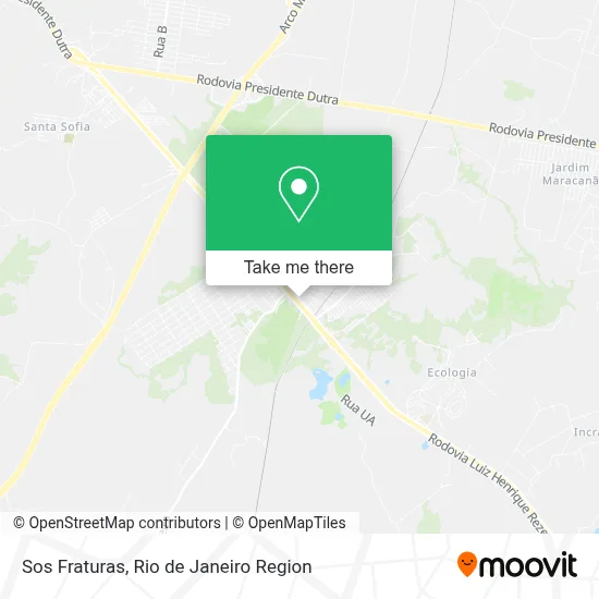 Sos Fraturas map