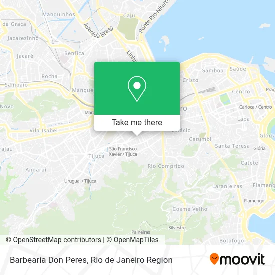 Barbearia Don Peres map