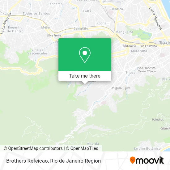 Brothers Refeicao map