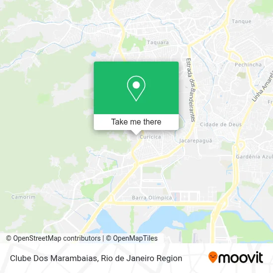 Clube Dos Marambaias map