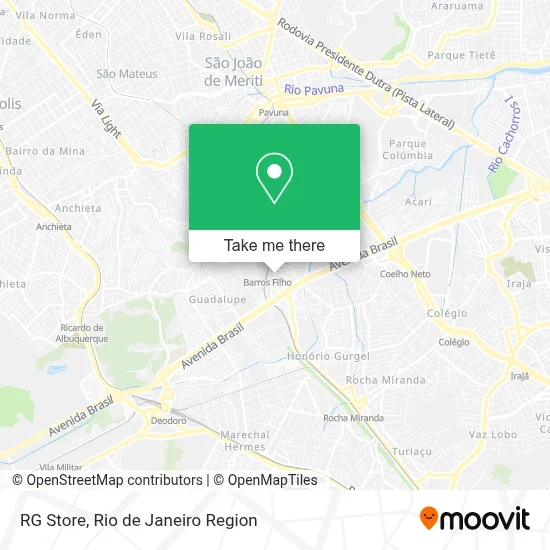 Rg Store map
