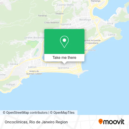 Oncoclínicas map