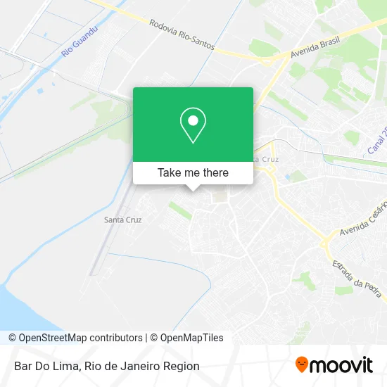 Bar Do Lima map