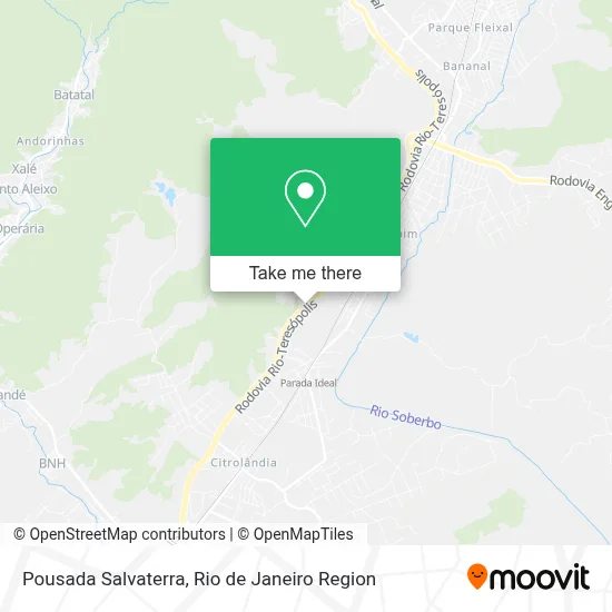 Pousada Salvaterra map