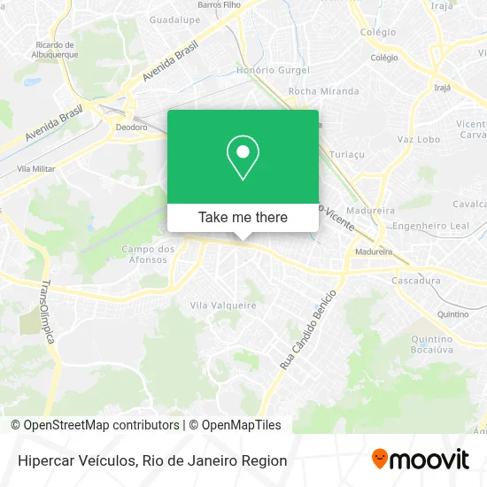 Hipercar Veículos map