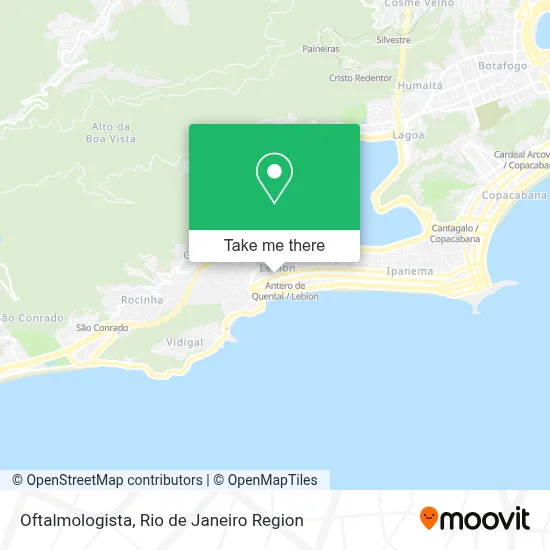 Oftalmologista map