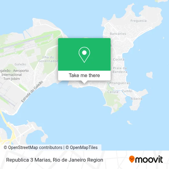 Republica 3 Marias map