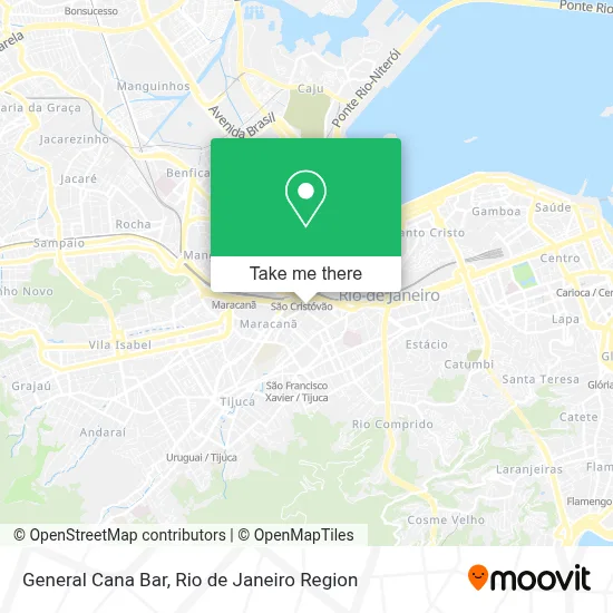General Cana Bar map