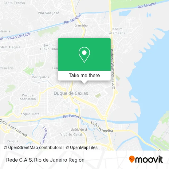 Rede C.A.S map