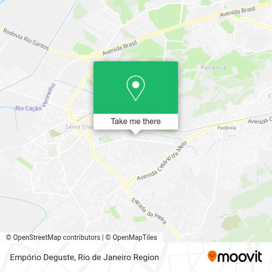 Empório Deguste map