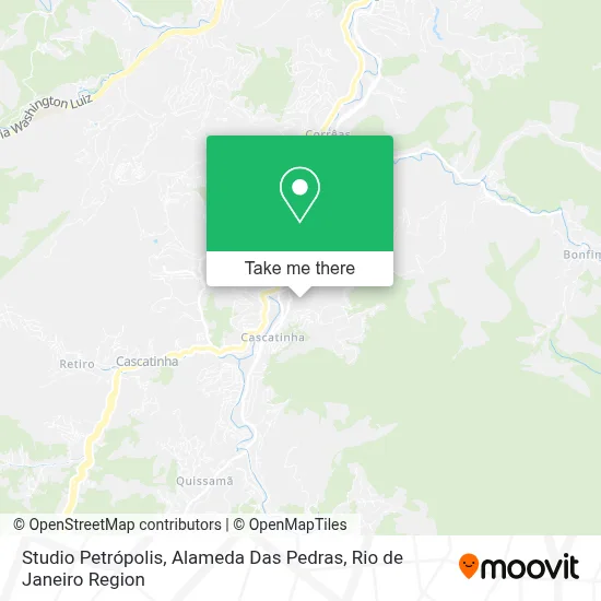 Studio Petrópolis, Alameda Das Pedras map